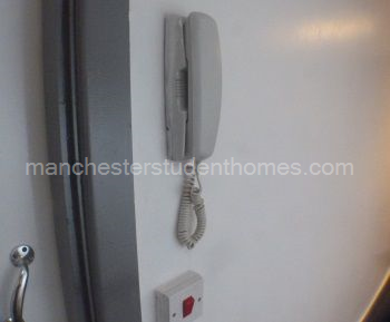 Intercom system; handsets on all three floors