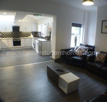 Open plan kitchen/lounge, a great social space