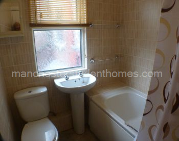 No 2 bathroom first floor with full size bath and electric shower