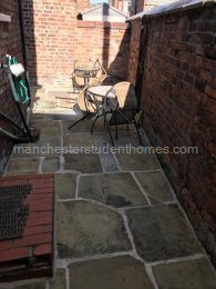 Courtyard area (Leads to gated alleyway)