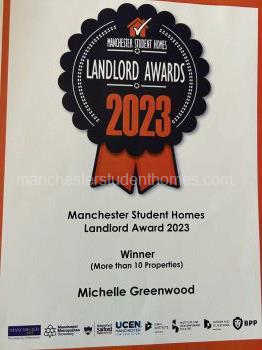 Landlord of. the year winner!